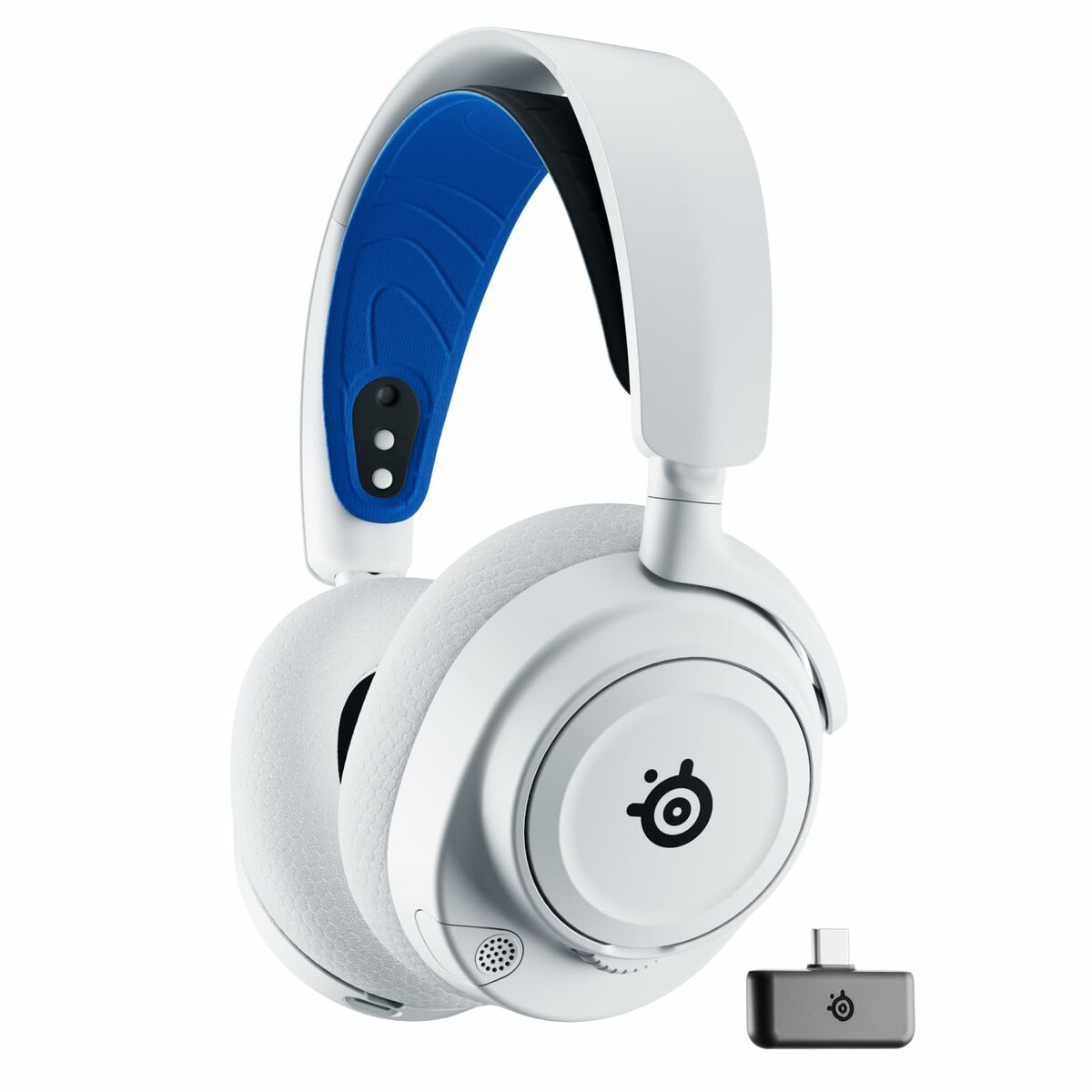 Auriculares con Micrófono SteelSeries Arctis Nova 7P Blanco