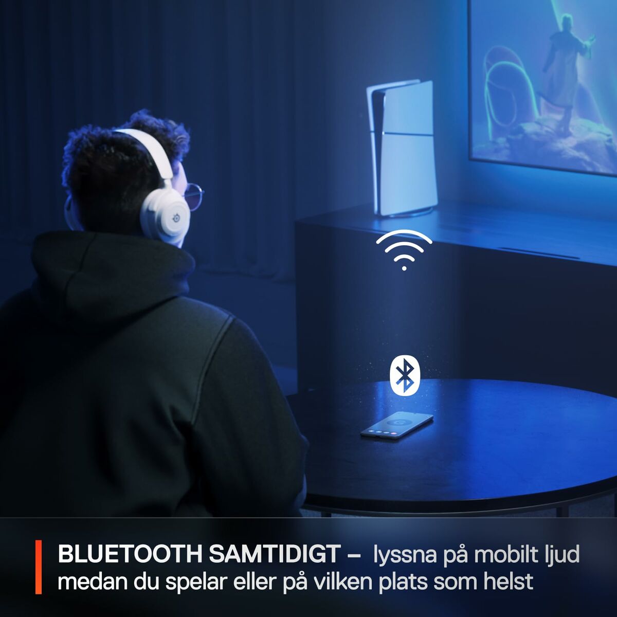 Auriculares con Micrófono SteelSeries Arctis Nova 7P Blanco