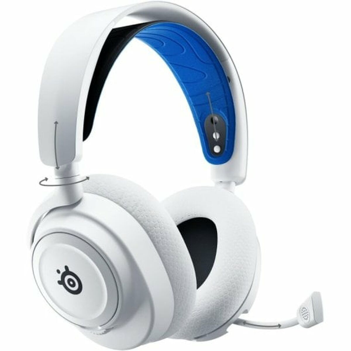 Auriculares con Micrófono SteelSeries Arctis Nova 7P Blanco