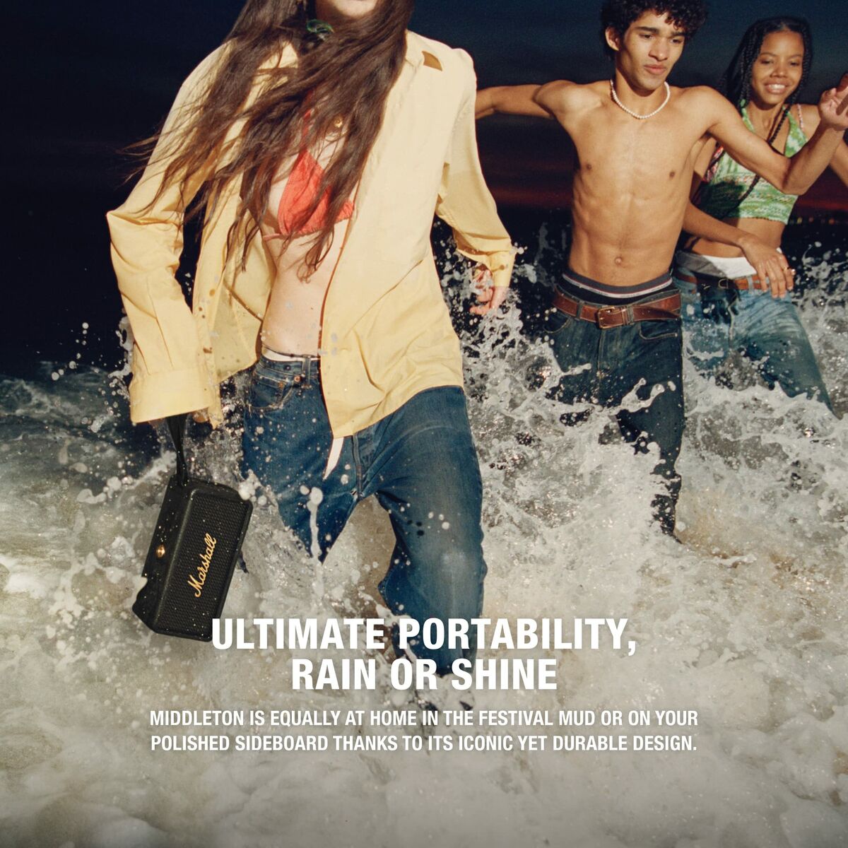 Altavoz Bluetooth Marshall 1006034 Bronce 60 W