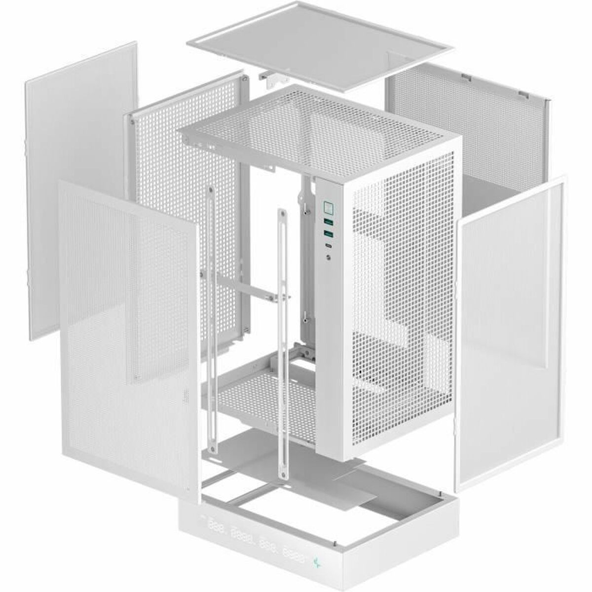 Caja Semitorre ATX DEEPCOOL R-CH170-WHNPI0D-G-1 Blanco