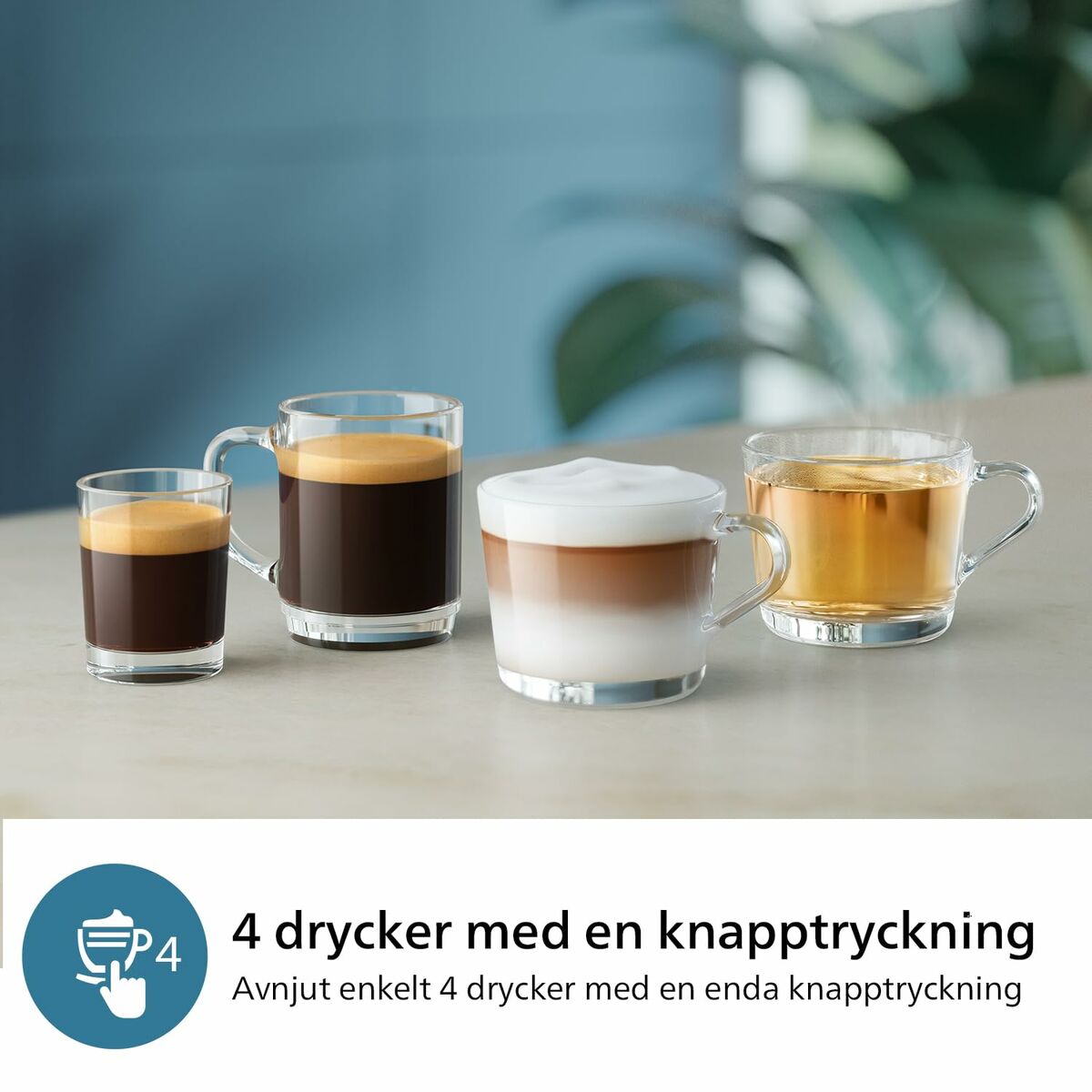 Cafetera Superautomática Philips Blanco 1500 W 15 bar