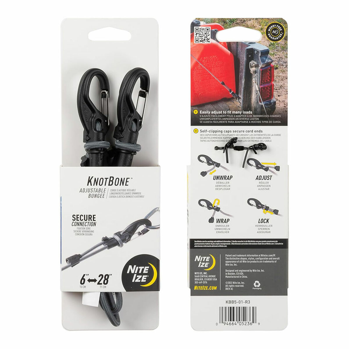 Pulpo para baca Nite Ize 63,5 x 2,1 x 2,6 cm Cierre de seguridad