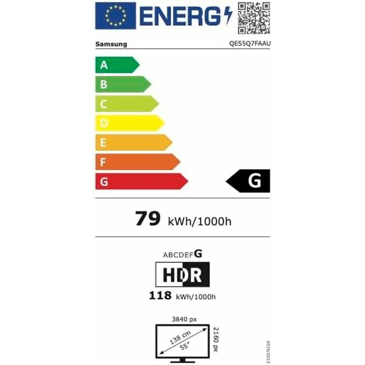 Smart TV Samsung QE55Q7FAAUXXH 55" 4K Ultra HD