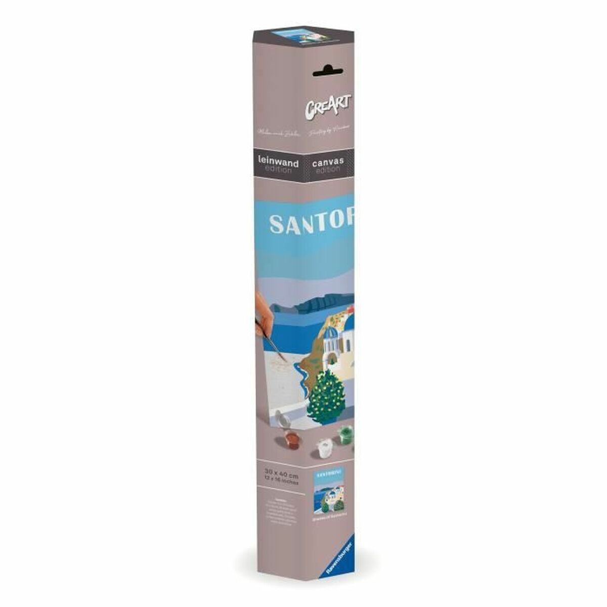 Set de Pintura por Números Ravensburger Santorini 30 x 40 cm