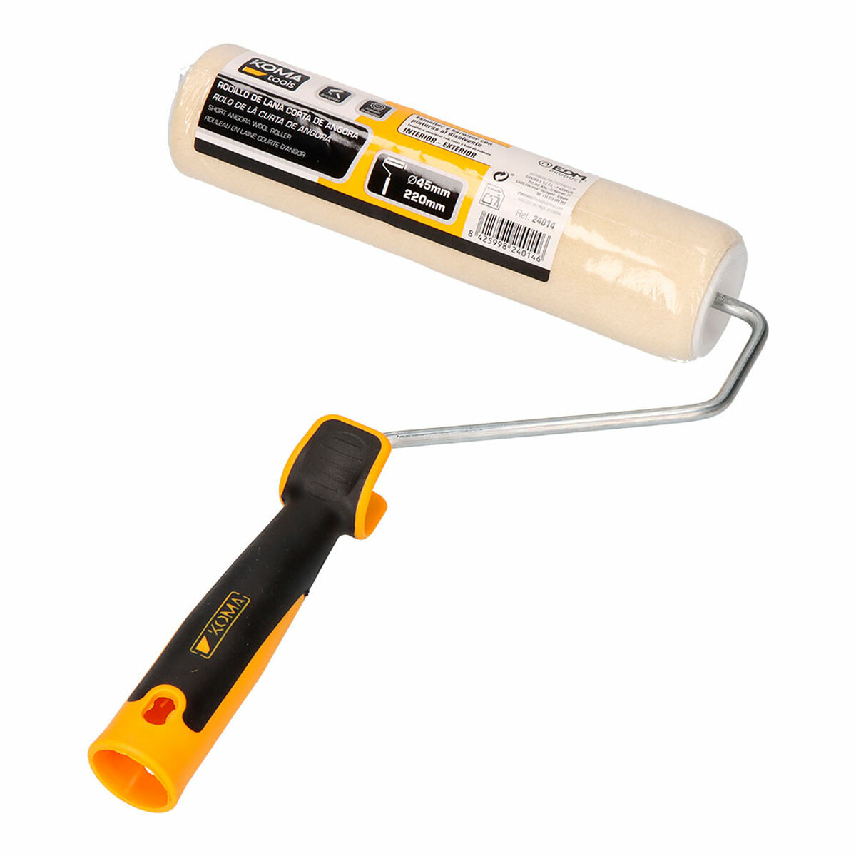 Rodillo Koma Tools Lana 4,5 x 22 cm