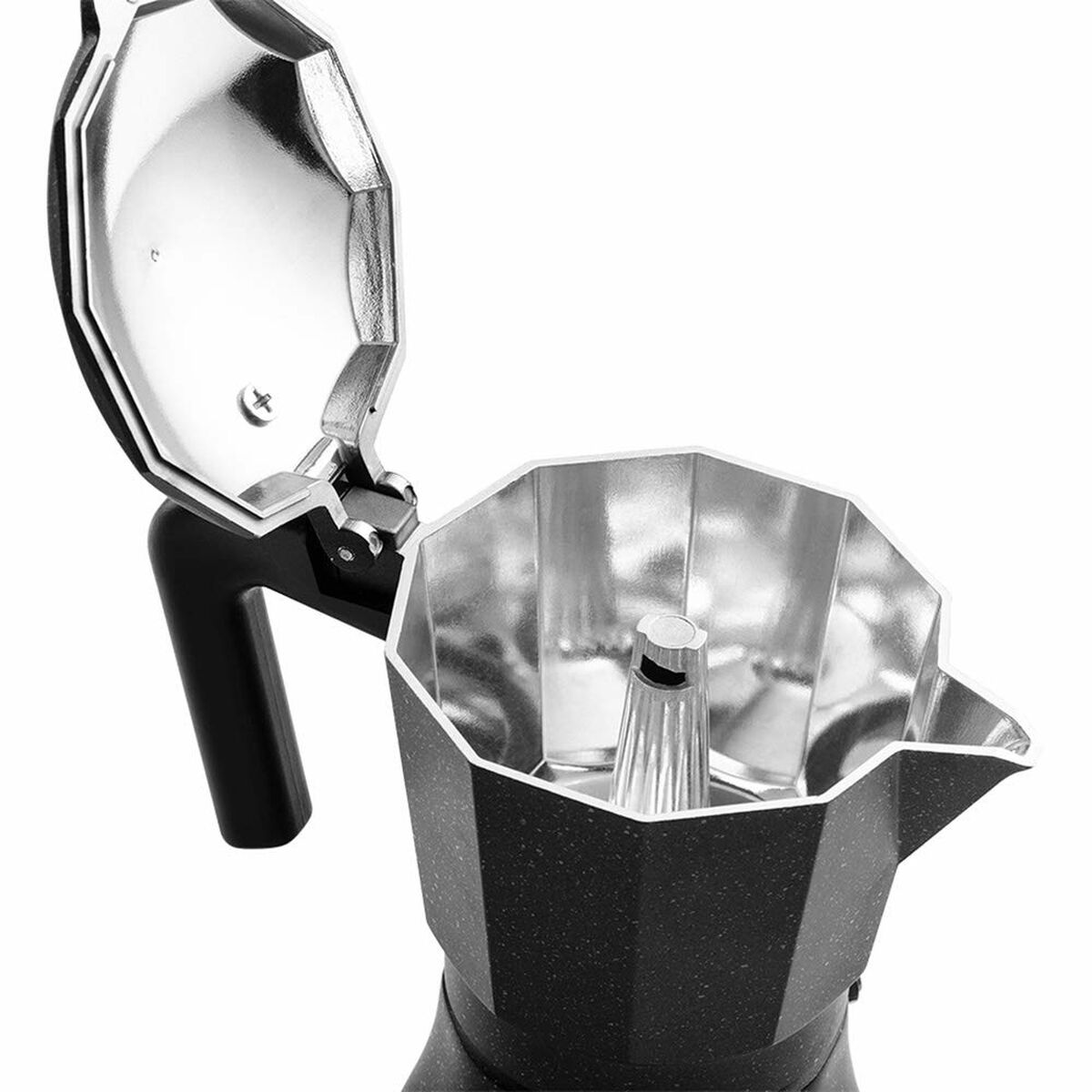 Cafetera Italiana Fagor TIRAMISU 12 Negro Aluminio 12 Tazas