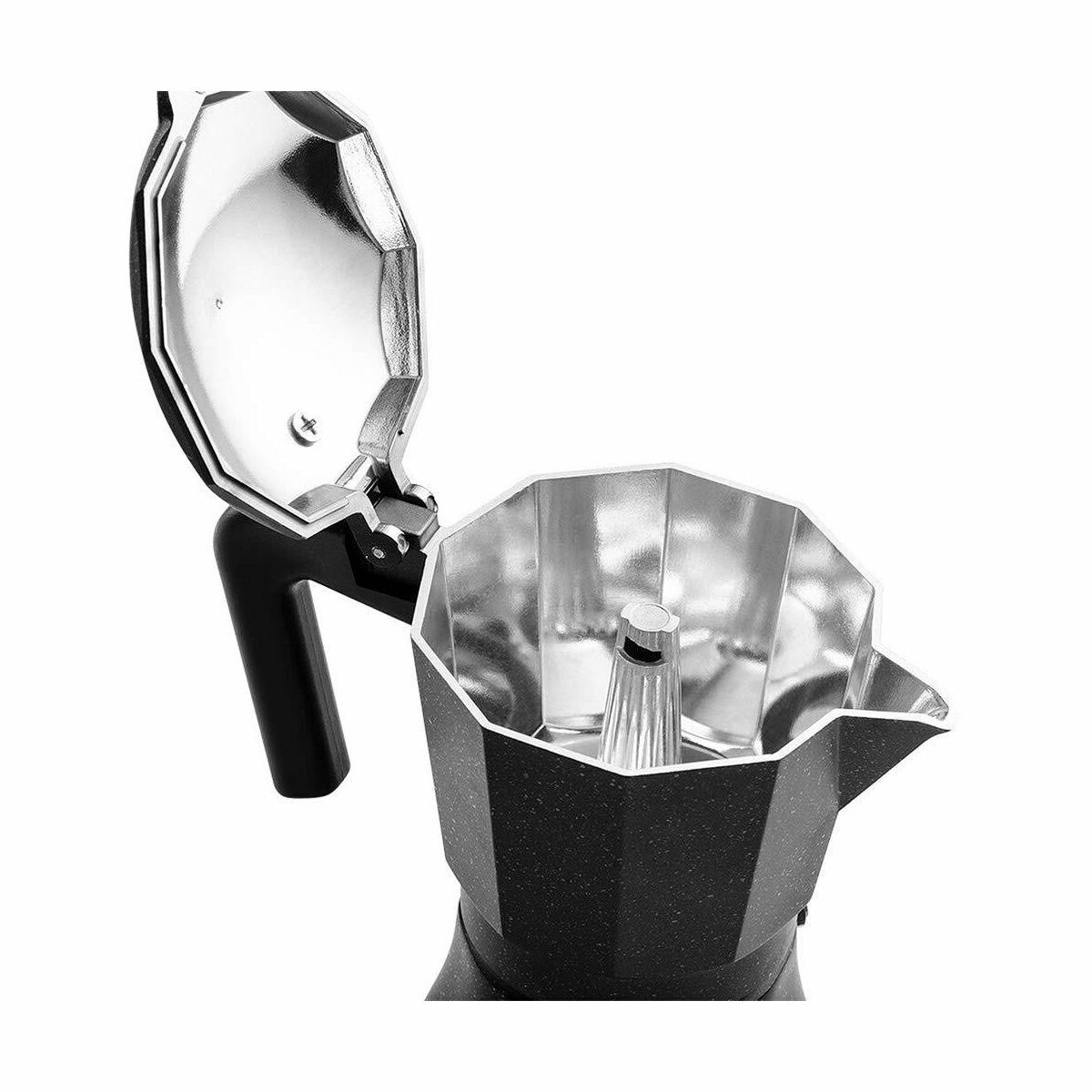 Cafetera Italiana Fagor TIRAMISU 12 Negro Aluminio 12 Tazas