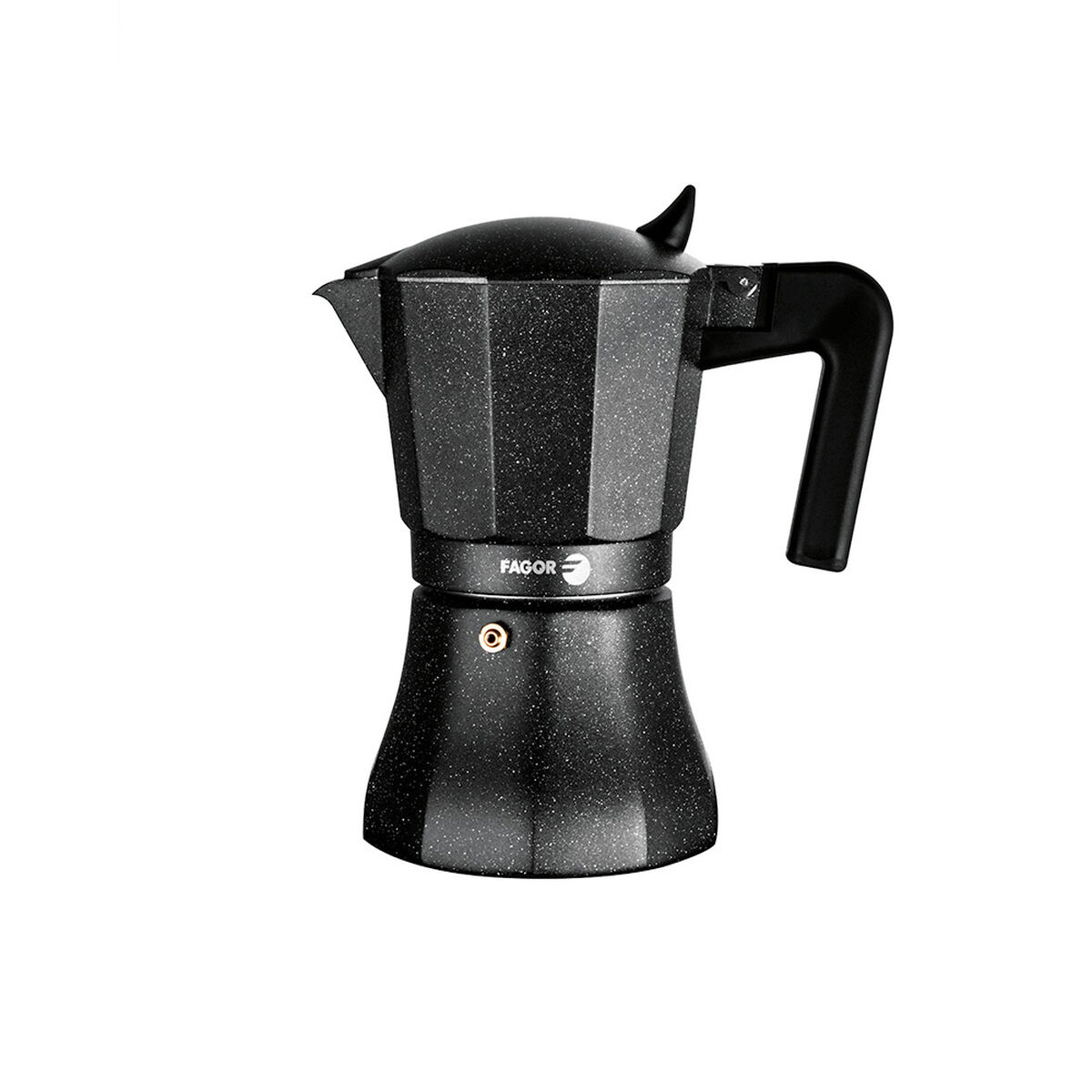 Cafetera Italiana Fagor TIRAMISU 12 Negro Aluminio 12 Tazas