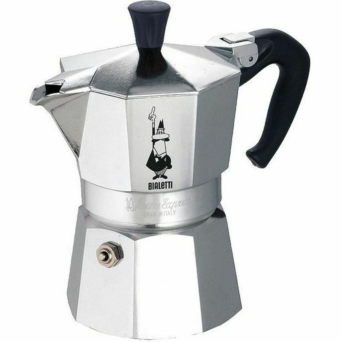 Cafetera Italiana Bialetti MOKA Plateado Metal