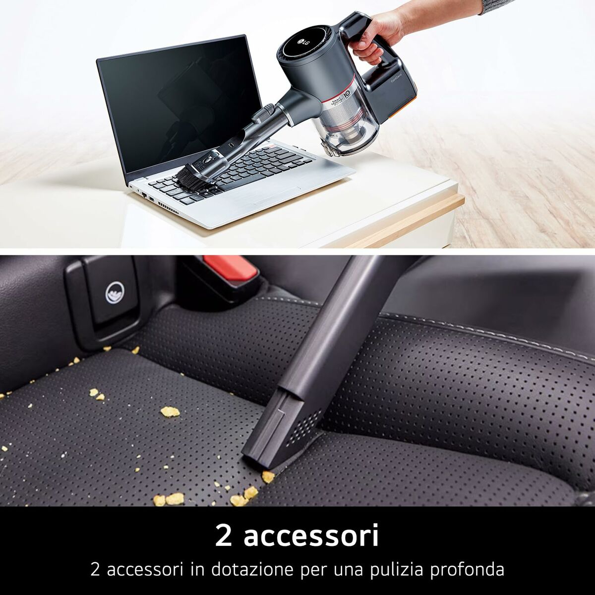 Aspirador Escoba Ciclónico Inalámbrico LG A9K-LITE1C