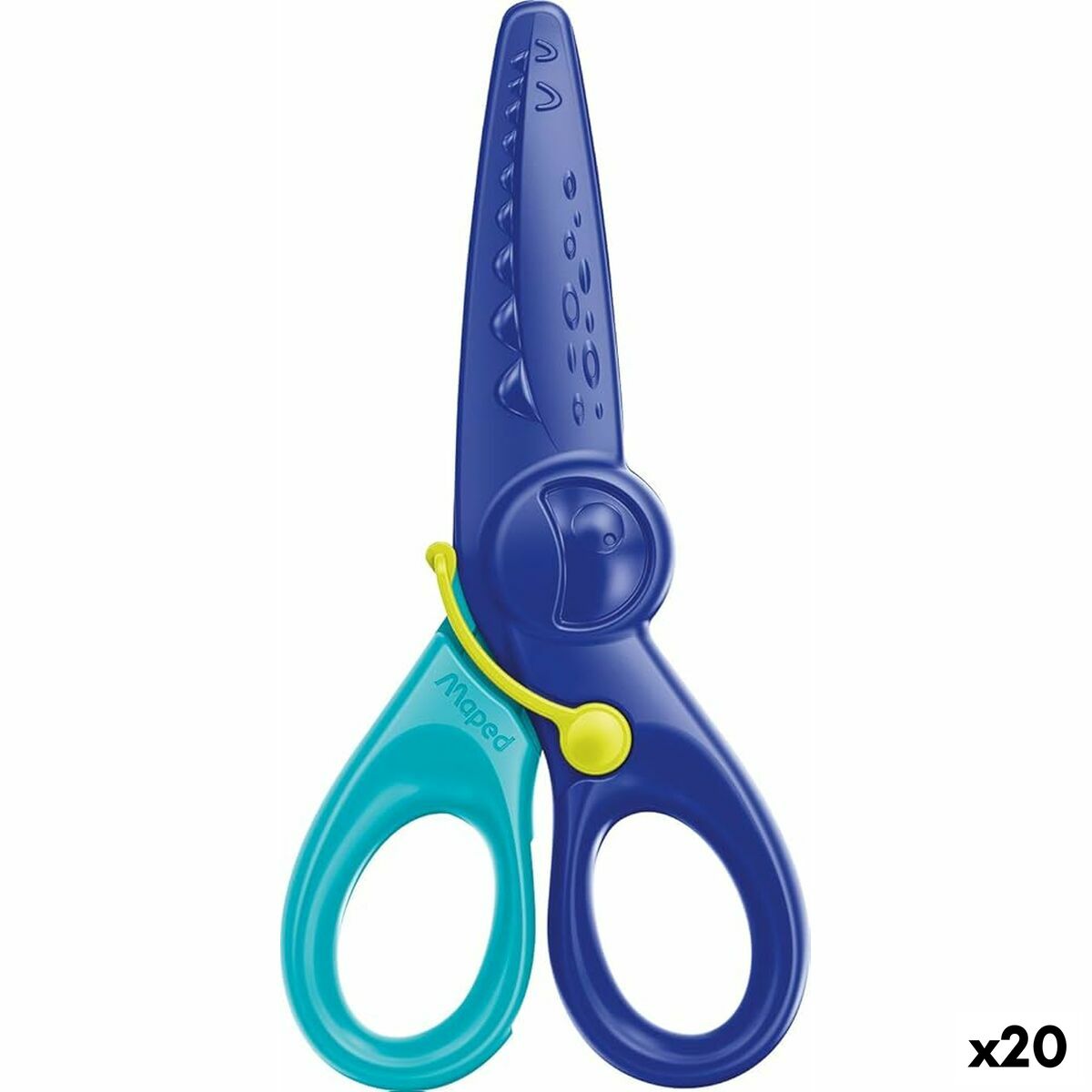 Tijeras Maped KidiCut Azul 12 cm (20 Unidades)