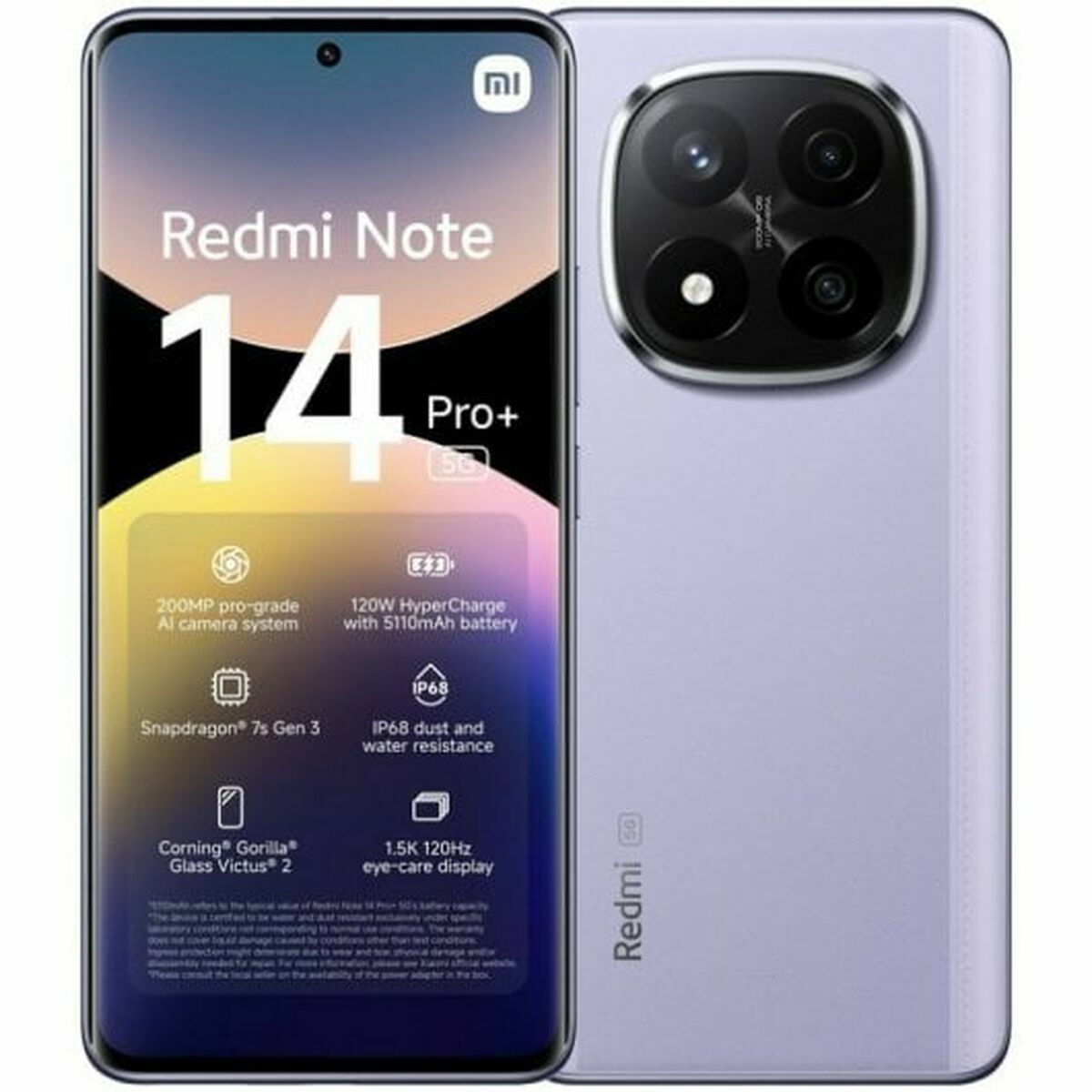 Smartphone Xiaomi NOTE14PRO+ PURP 6,67" 12 GB RAM 512 GB Púrpura