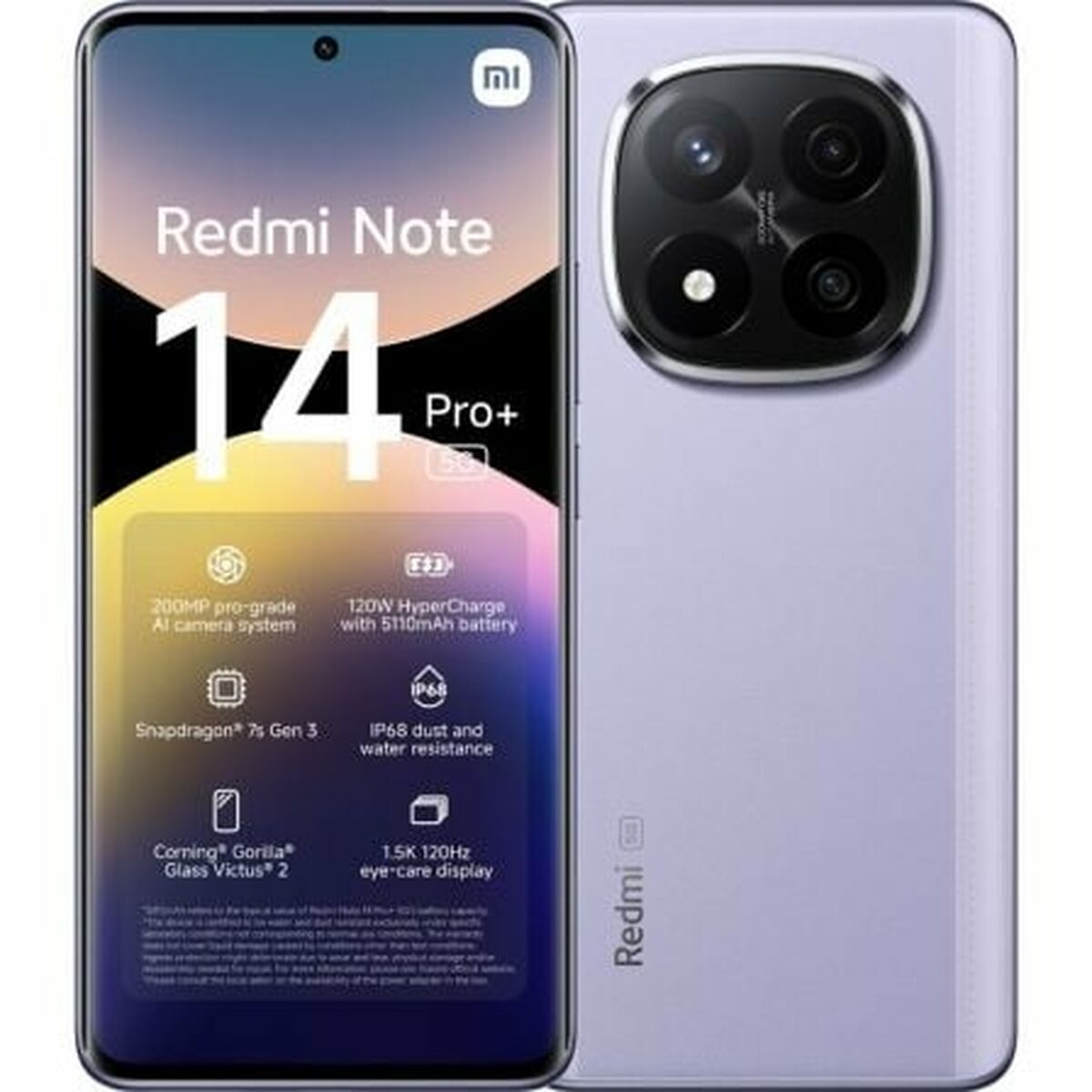 Smartphone Xiaomi NOTE14PRO+ PURP 6,67" 12 GB RAM 512 GB Púrpura