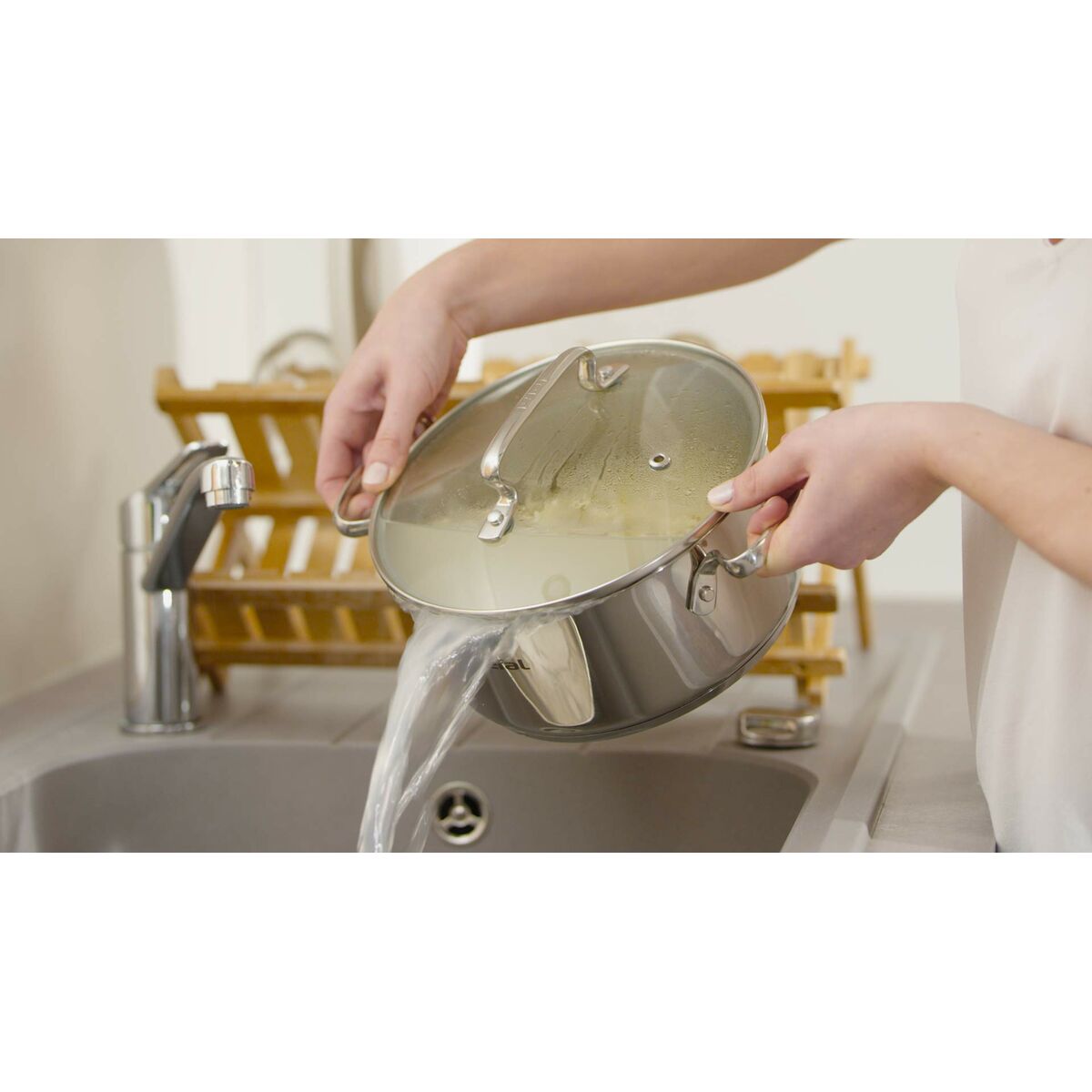 Batería de Cocina Tefal G719S735 Acero 7 Piezas