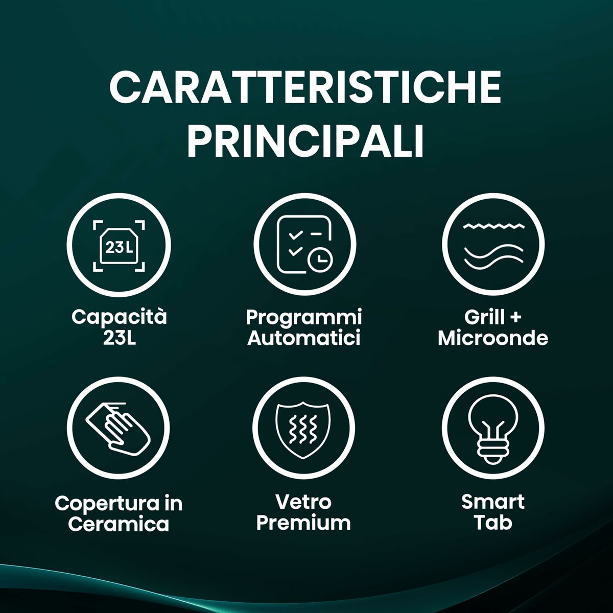 Microondas con Grill Hisense H23MOBS5HG4 Negro 800 W 23 L