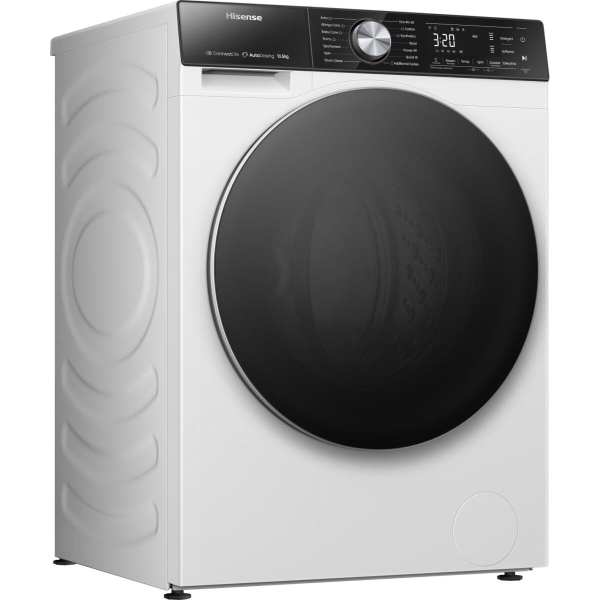 Lavadora Hisense WF5S1045BW 59,5 cm 1400 rpm 10,5 kg