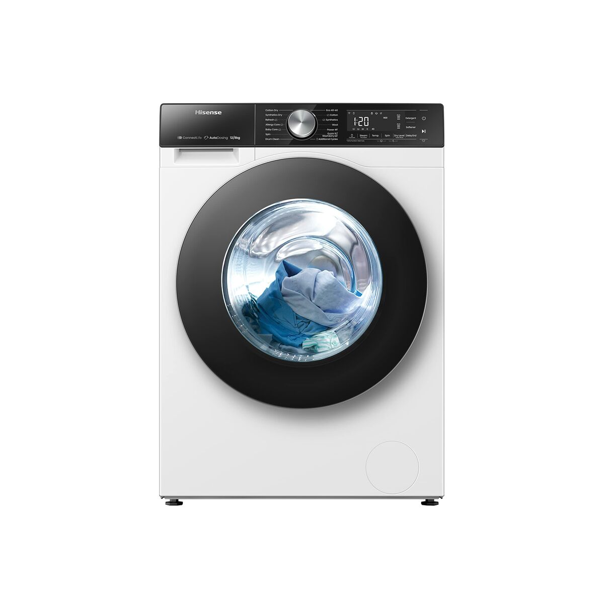 Lavadora Hisense WF5S1045BW 59,5 cm 1400 rpm 10,5 kg