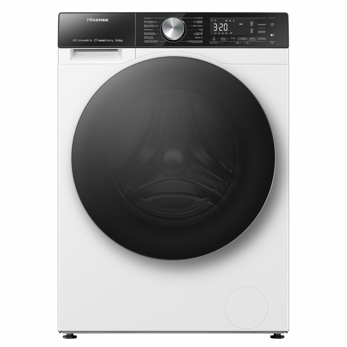 Lavadora Hisense WF5S1045BW 59,5 cm 1400 rpm 10,5 kg