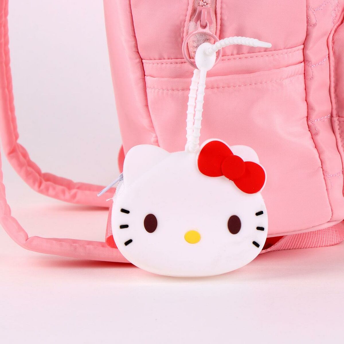 Mochila Escolar Hello Kitty Rosa