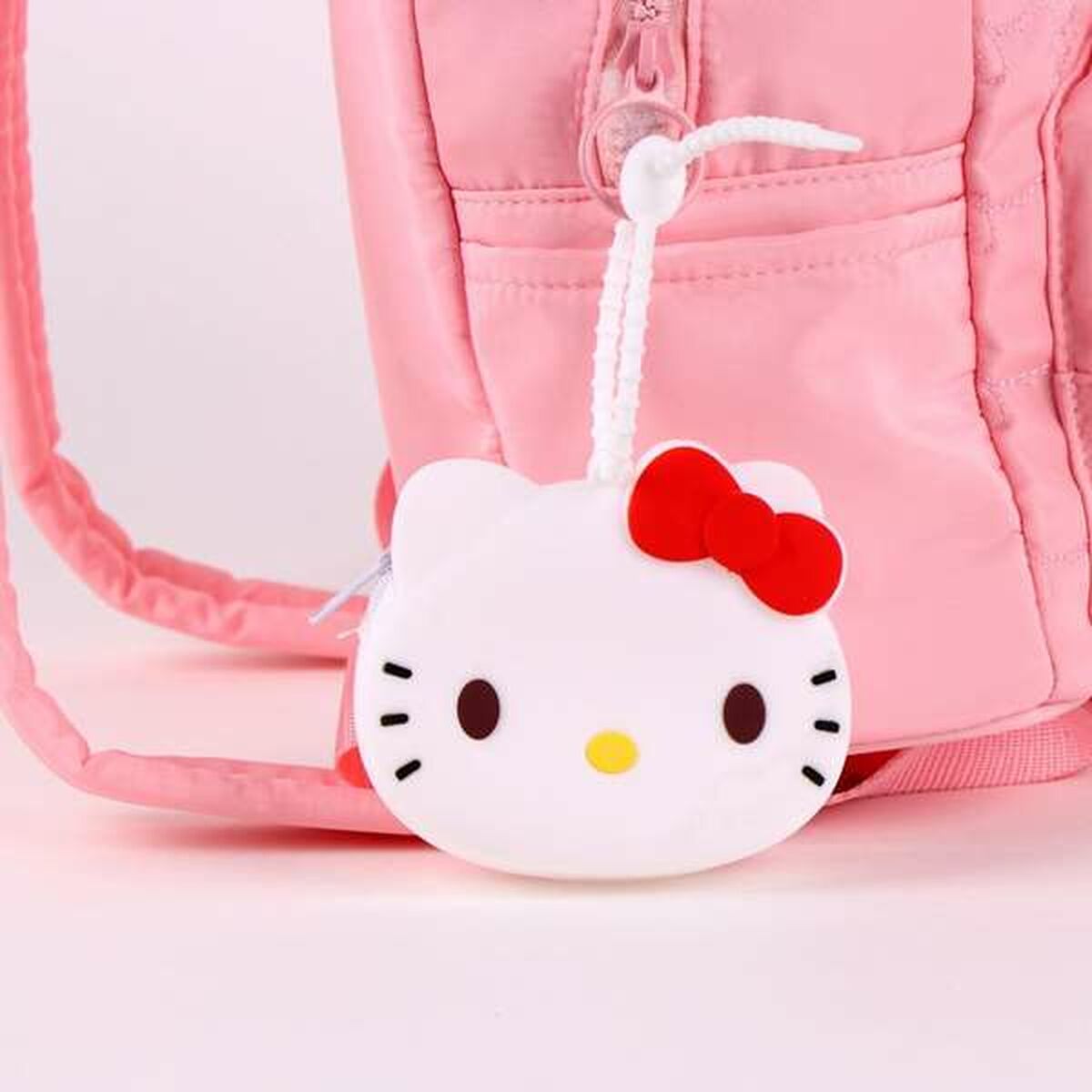 Mochila Escolar Hello Kitty Rosa
