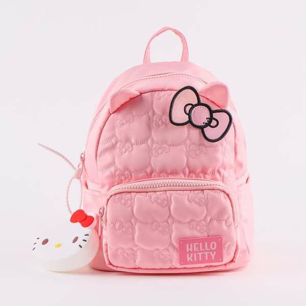 Mochila Escolar Hello Kitty Rosa