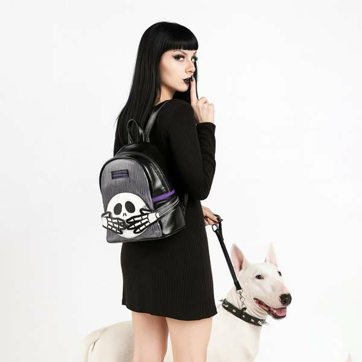 Mochila Escolar The Nightmare Before Christmas Negro