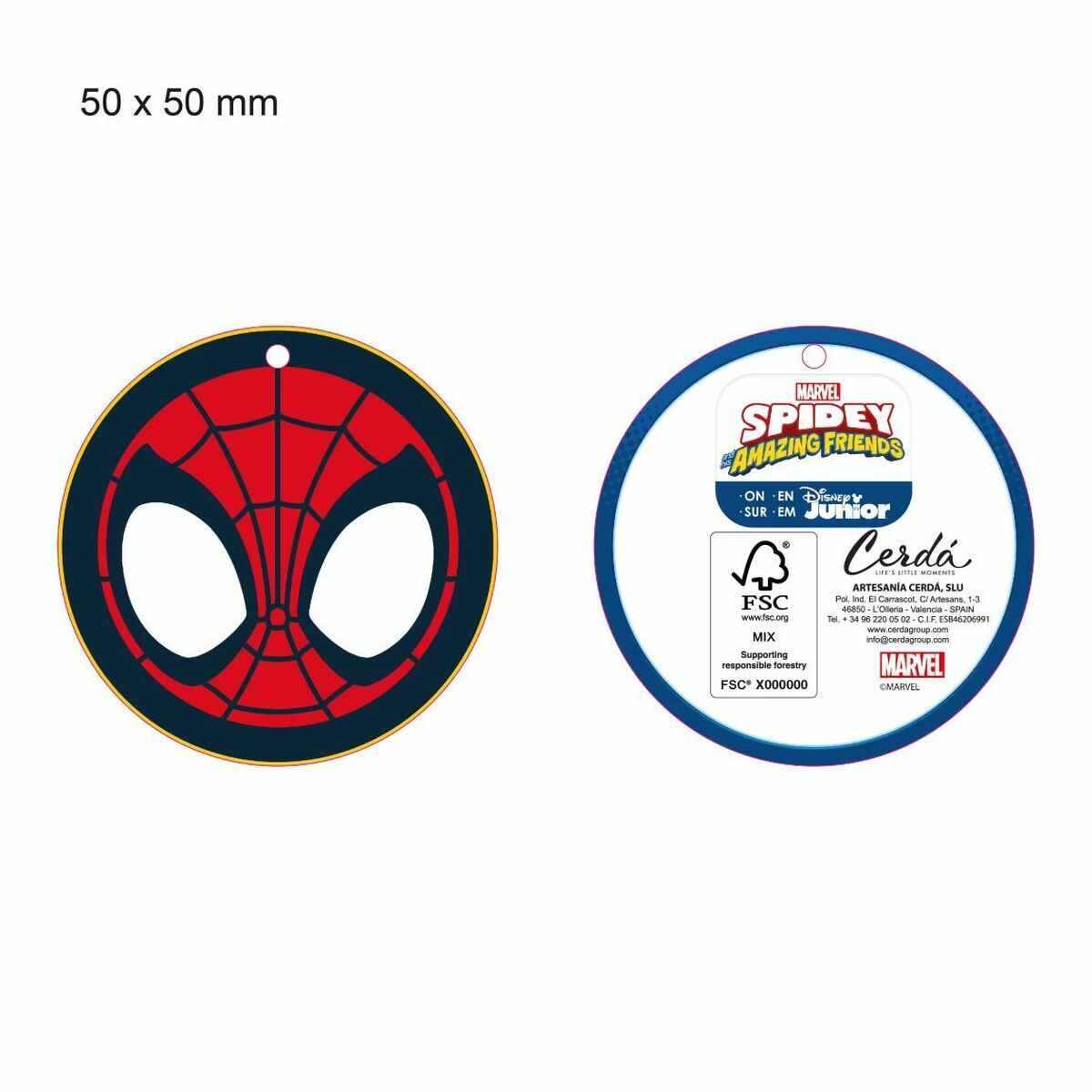 Zapatillas de Estar por Casa Spidey Rojo 26-27