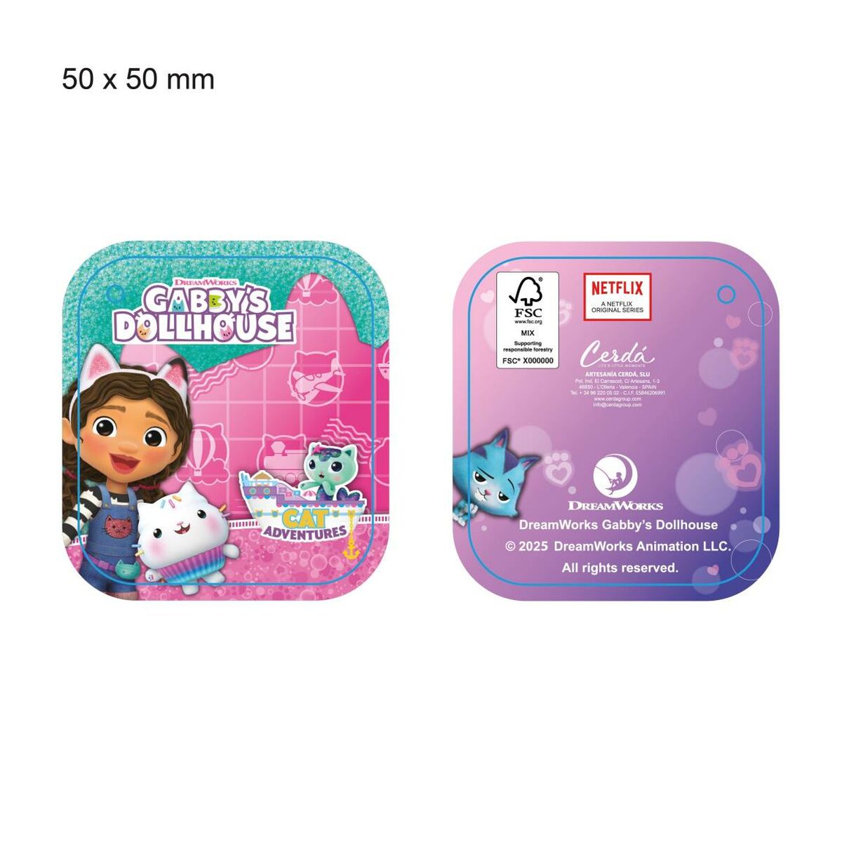 Zapatillas de Estar por Casa Gabby's Dollhouse Rosa 26-27