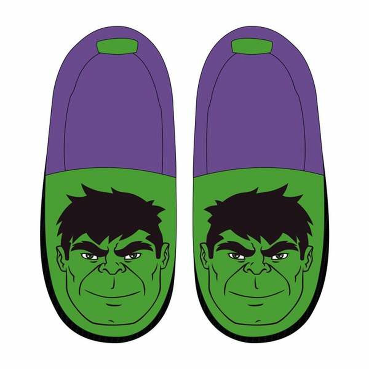 Zapatillas de Estar por Casa The Avengers Verde 24-25