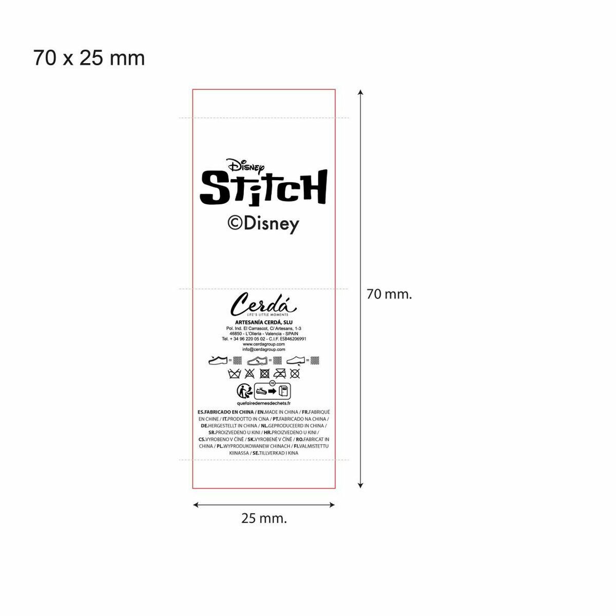 Zapatillas de Estar por Casa Stitch Azul claro 28-29