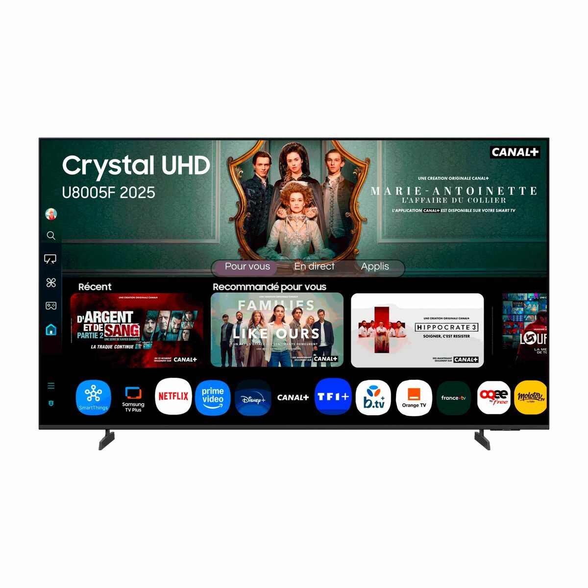 Smart TV Samsung TU55U8005FUXXC 55" 4K Ultra HD LED HDR QLED