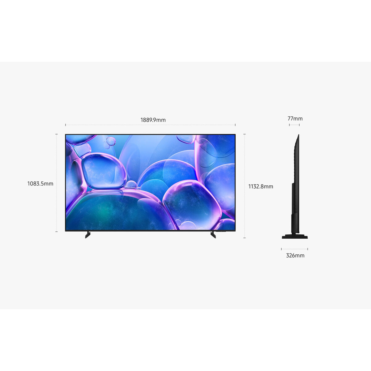 Smart TV Samsung TU85U7025FKX 85 85" 4K Ultra HD LED HDR