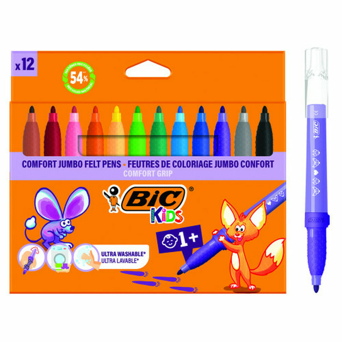 Set de Dibujo Bic 517250 Multicolor (12 Unidades)