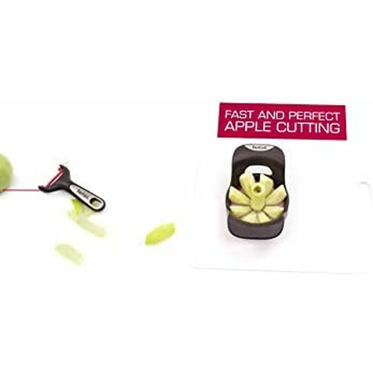 Abrelatas Tefal K2070514 Negro Metal Acero Inoxidable Acero