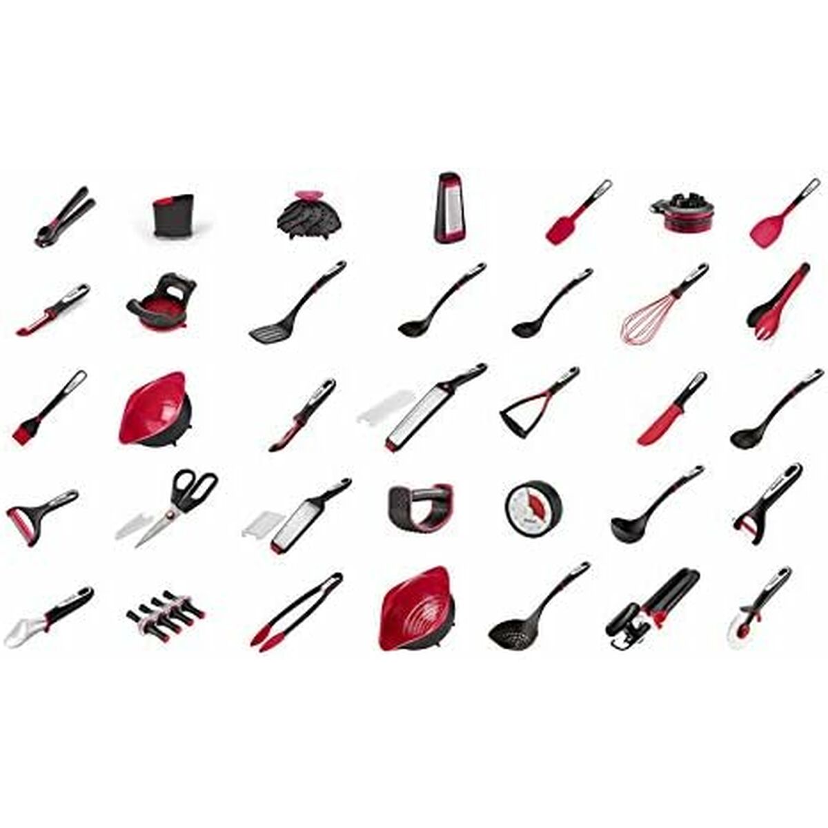 Abrelatas Tefal K2070514 Negro Metal Acero Inoxidable Acero