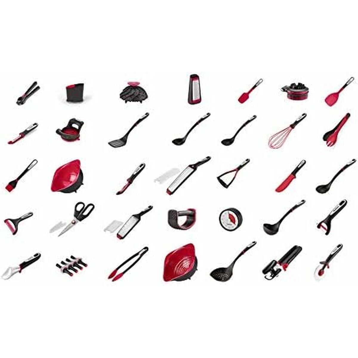 Abrelatas Tefal K2070514 Negro Metal Acero Inoxidable Acero