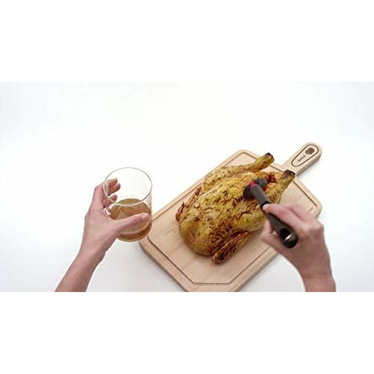 Abrelatas Tefal K2070514 Negro Metal Acero Inoxidable Acero