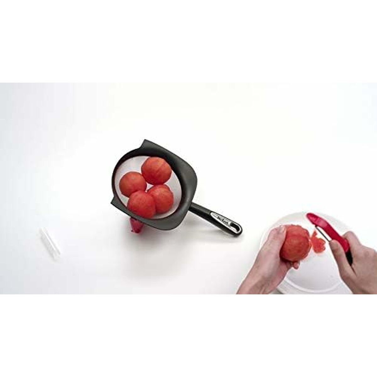 Abrelatas Tefal K2070514 Negro Metal Acero Inoxidable Acero