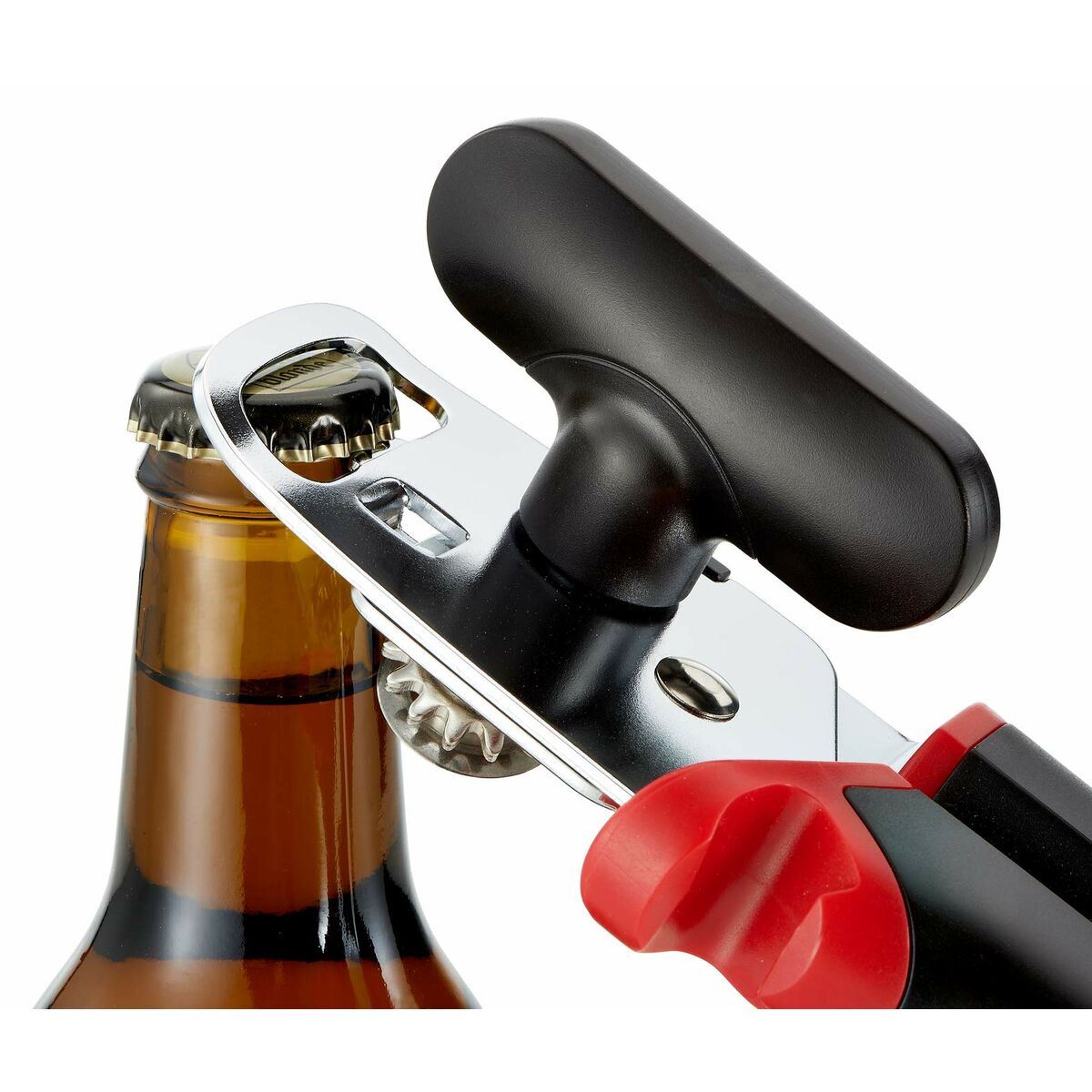 Abrelatas Tefal K2070514 Negro Metal Acero Inoxidable Acero