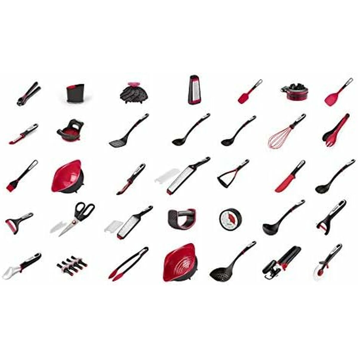 Abrelatas Tefal K2070514 Negro Metal Acero Inoxidable Acero