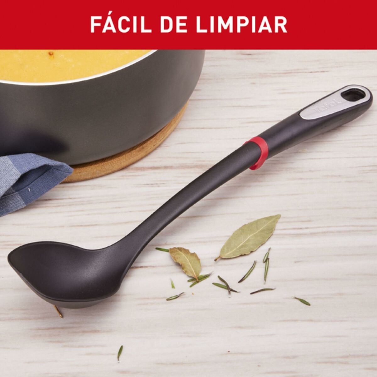 Cucharón Tefal K2060514 Silicona