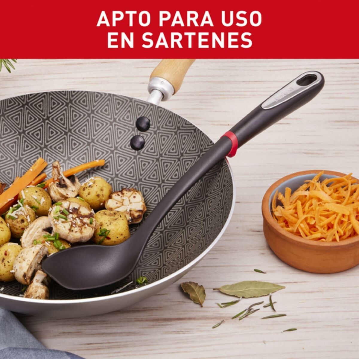 Cucharón Tefal K2060514 Silicona