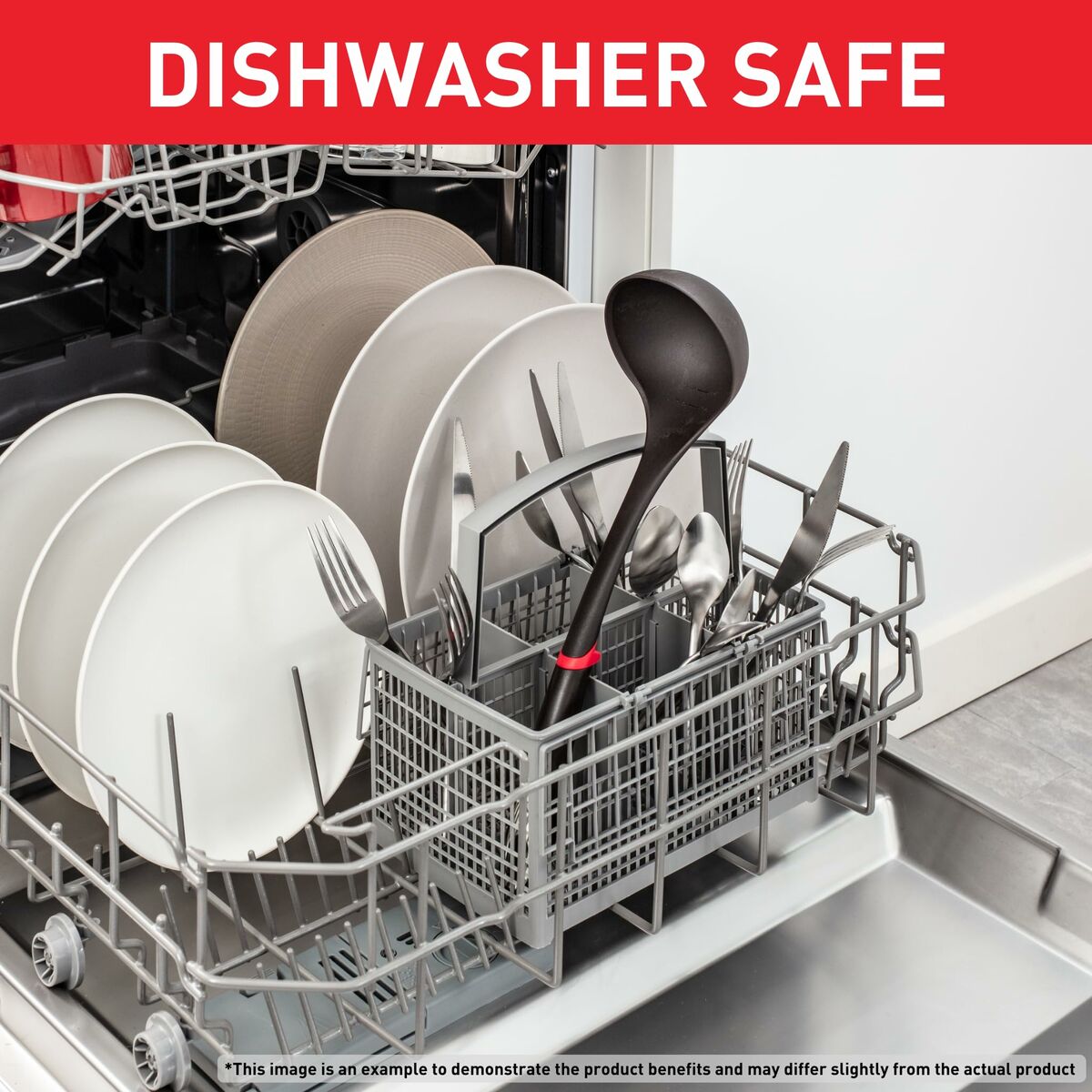 Cuchara para Servir Pasta Tefal K2060214 Metal Plástico (1 Pieza)