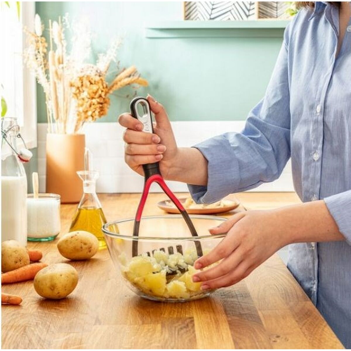 Prensador de Patatas Tefal K2071214 6 Unidades