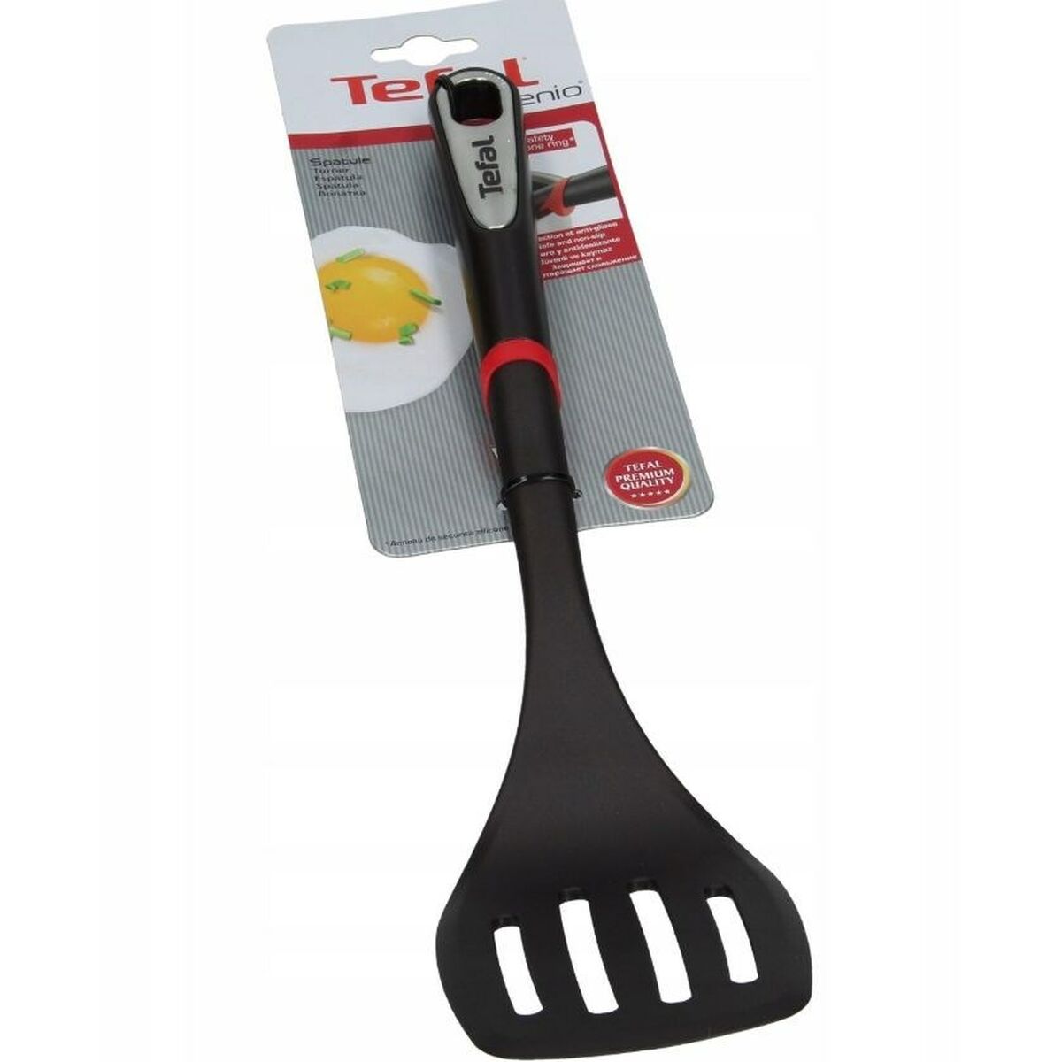 Espátula de Cocina Tefal K2060814 Negro Metal Plástico 1 Pieza