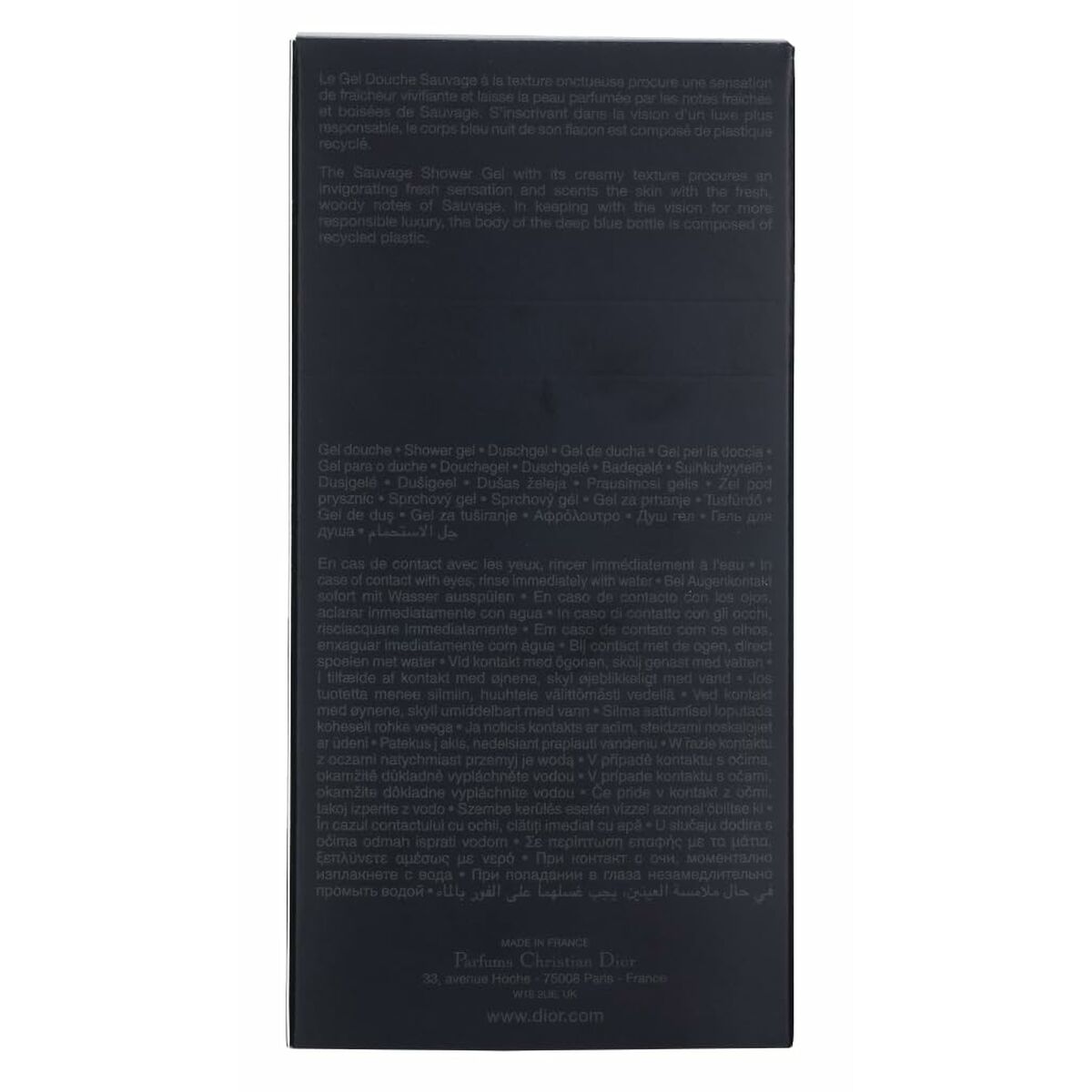 Perfume Hombre Dior 099600670 50 ml 250 ml