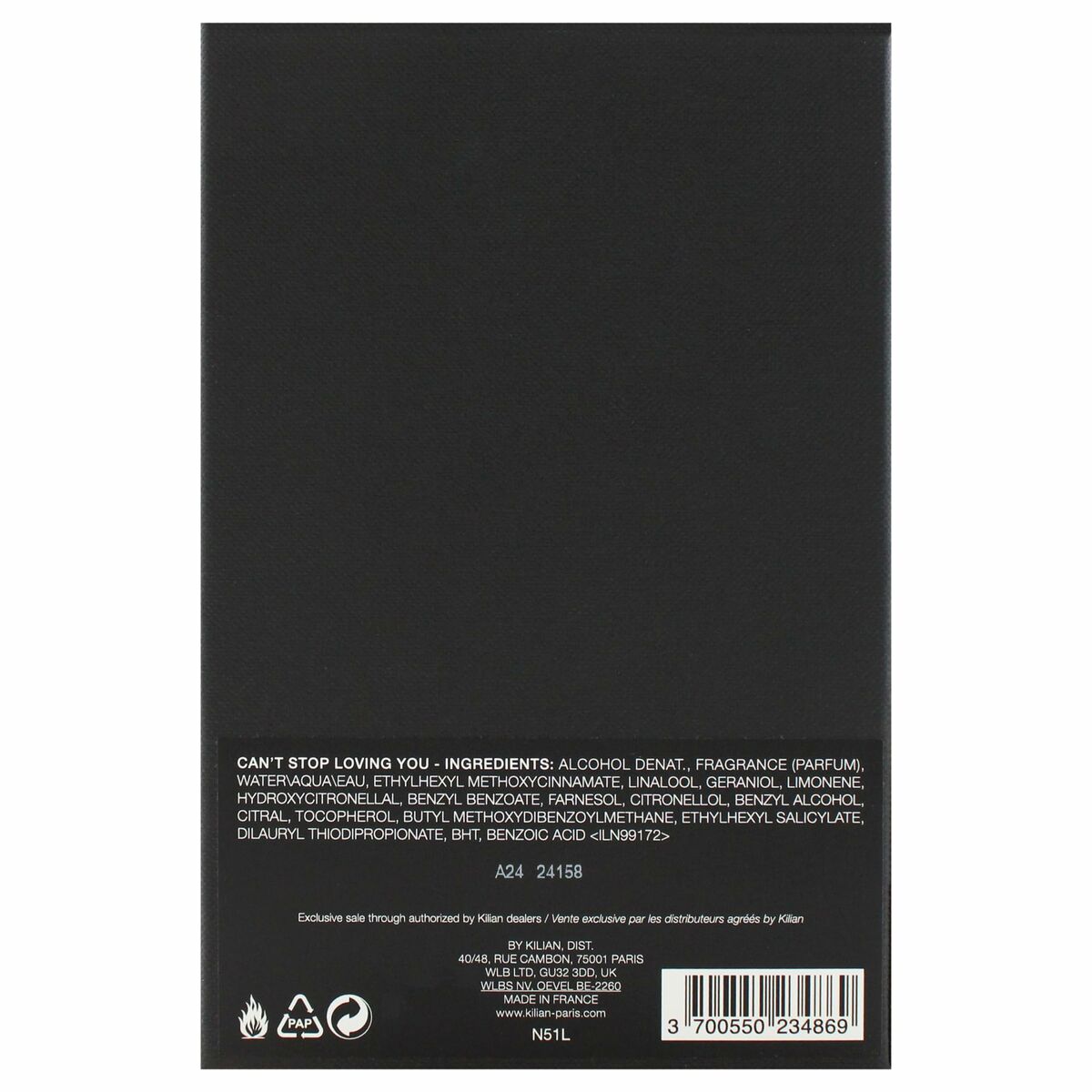 Perfume Mujer Kilian Can't Stop Loving You EDP