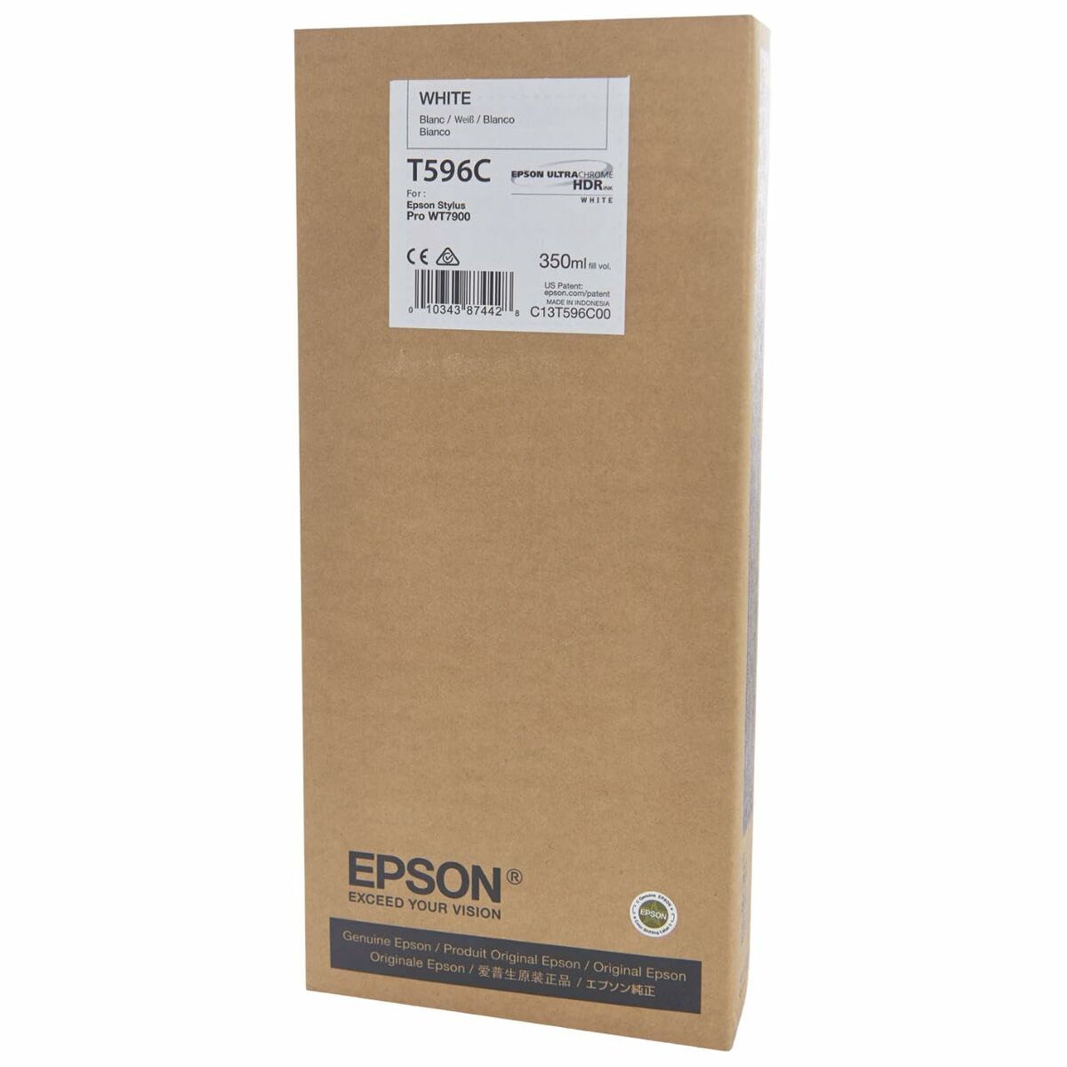 Cartucho de Tinta Original Epson Cartucho T596C00 blanco Blanco