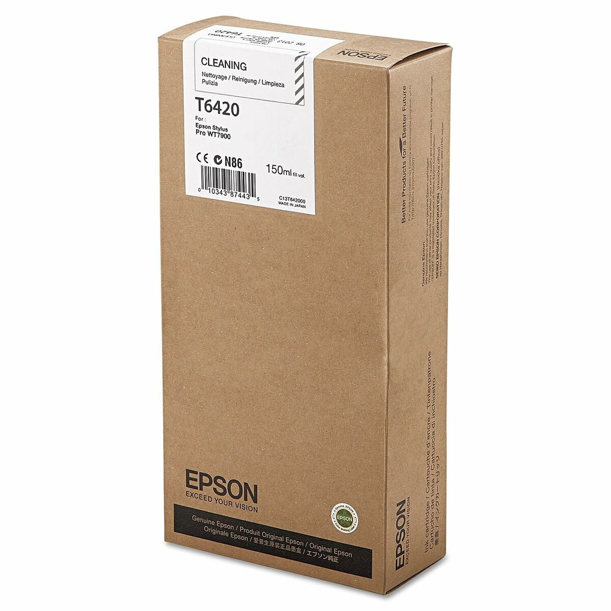 Cartucho Limpiador Epson Cartucho de limpieza T642000